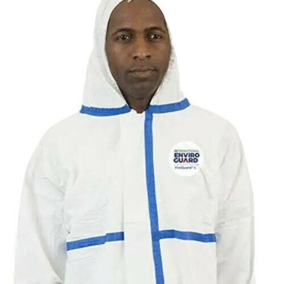 Enviroguard CoverallHood PPE XL Viroguard Qty 10 - Picture 7 of 13